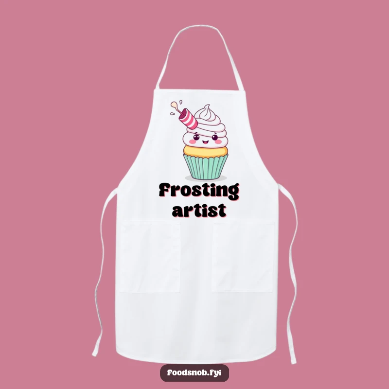 Funny Cupcake Party Apron: Bake with Festivity and a Humorous Frosting Flair