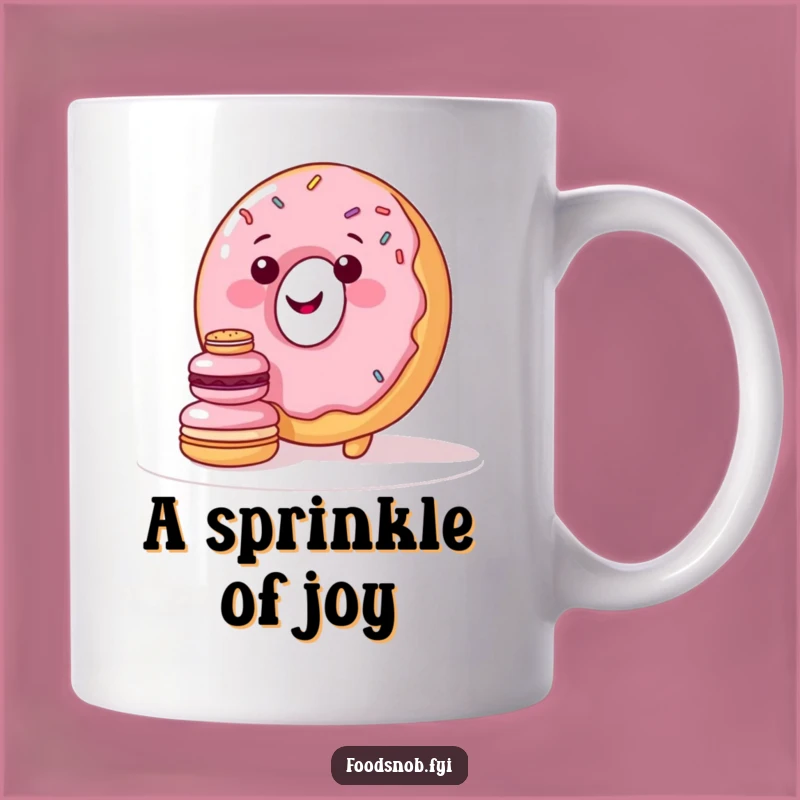 Funny Sweet Struggle Donut Mug: Hilarious Gift for Perfectionists!