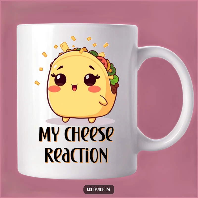 Funny Kawaii Taco Shower Mug - Hilarious Surprise Gift for Taco Lovers!