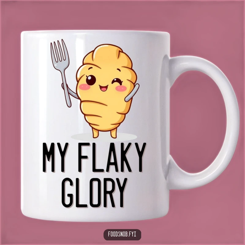 Funny Croissant Chef Mug: A Deliciously Funny Gift for Bakers