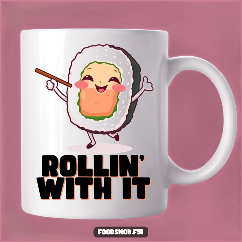 Funny Sushi Dancer Mug: A Deliciously Fun Gift for Foodies