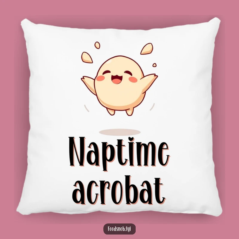 Funny Dumpling Pillow: Comfy Cuddles with a Giggle