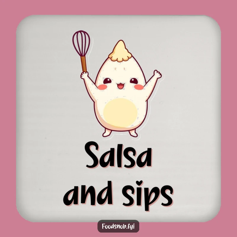 Funny Burrito Coaster: Cheerful Chef Protector for Drink Surfaces Gift