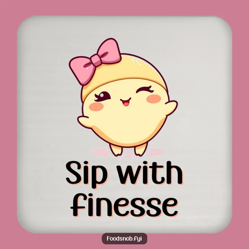 Funny Croissant Coasters: Protect Surfaces with Style