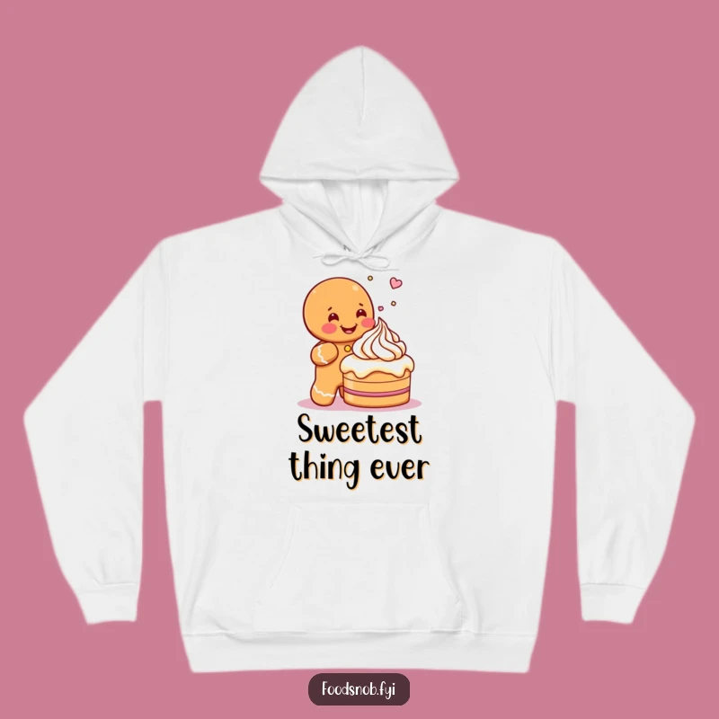 Cozy Funny Gingerbread Man Hoodie - Warm Icing Wishes Gift
