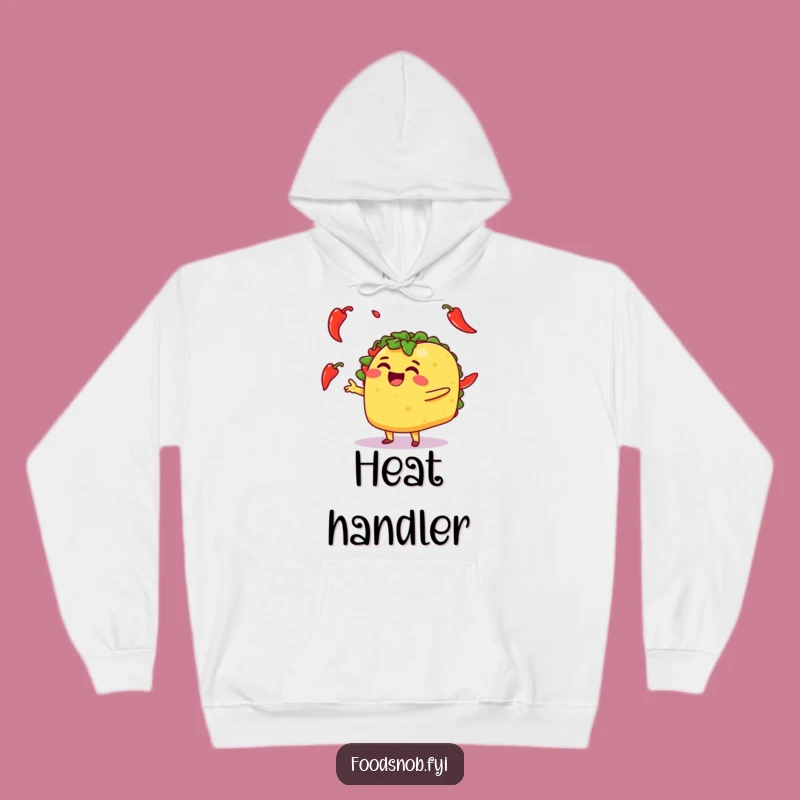 Funny Taco Juggling Peppers Hoodie: Stay Cozy in This Hilarious and Warm Gift!