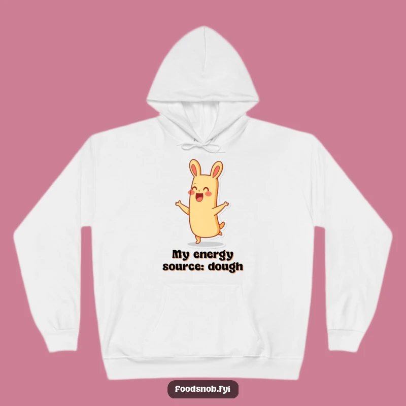 Funny Cozy Hopping Baguette Hoodie: Warmth and Whimsy in Every Stitch