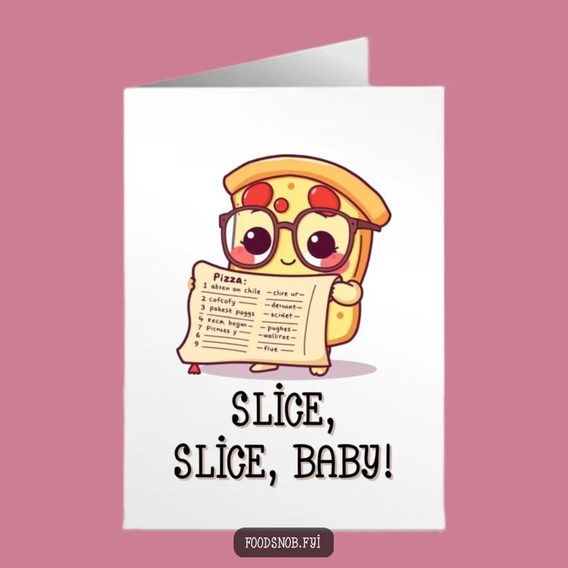 Funny Free Printable Birthday Card: Pizza Chef Character, Downloadable Culinary Gift