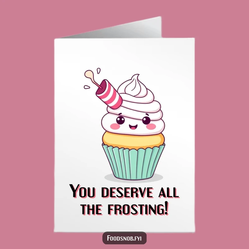 Free Printable Congrats Card: Cupcake Celebration Blast, Humorous Downloadable Gift