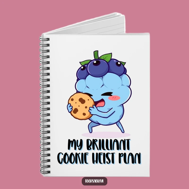 Funny Blueberry Cookie Caper Notebook: Jot Down Hilarious Ideas!