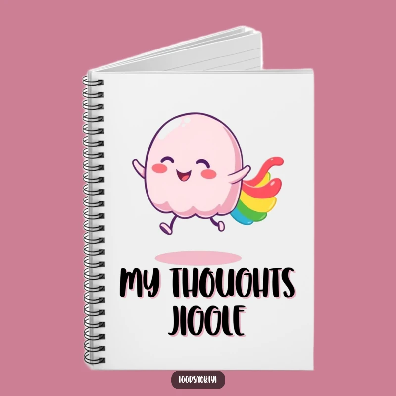 Funny Jelly Notebook: Joyful Journal for Sweet Ideas Gift