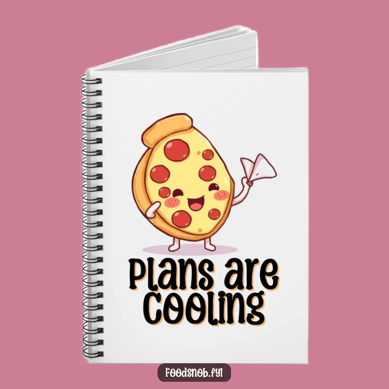 Funny Pizza Slice Notebook - Jot Down Your Delicious Ideas!