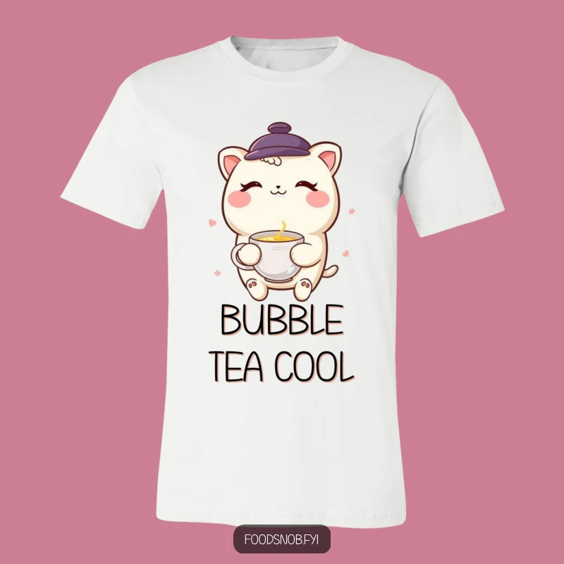 Funny Boba Tea Wink T-Shirt - Playful Drink Tee Gift