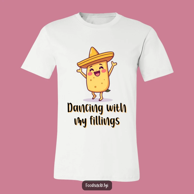 Funny Dancing Taco T-Shirt: Wear Your Fiesta Spirit Loud and Proud