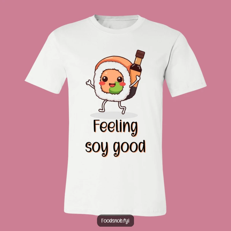 Funny Kawaii Sushi T-Shirt - Dance Off Your Worries with Style!