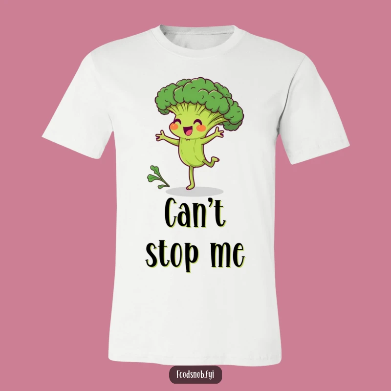 Funny Trying Broccoli Tee - Hilarious Effort for Everyday Adventures!