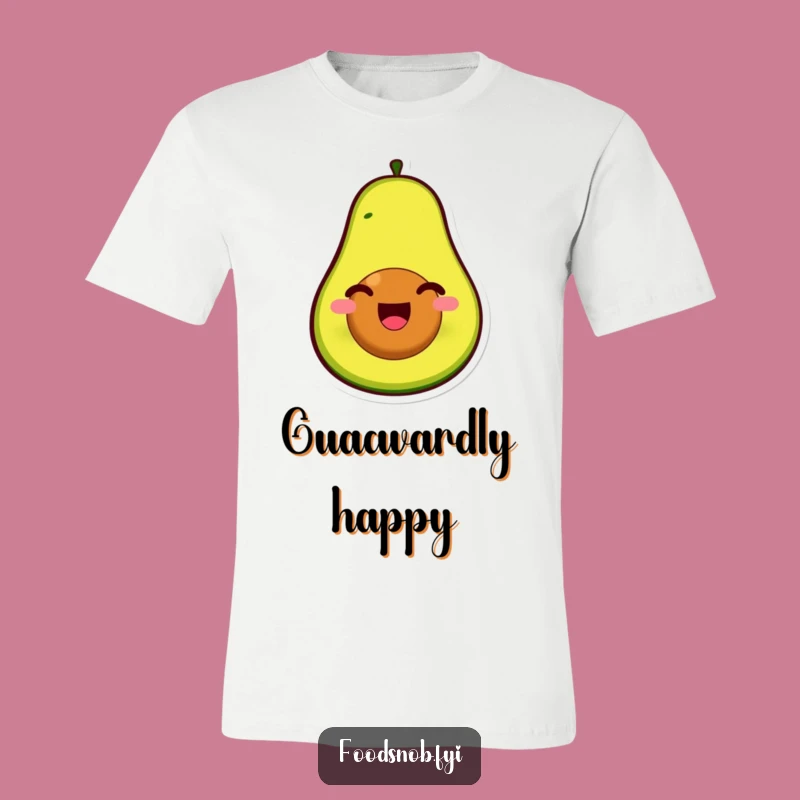 Funny Avocado Pit Face T-Shirt - Glee Character Tee, Perfect Gift
